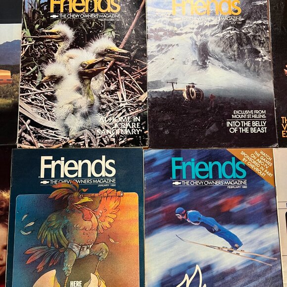 1980-1983 Lot of 13 Vintage Chevy‎ Friends Magazine - Picture 3 of 6